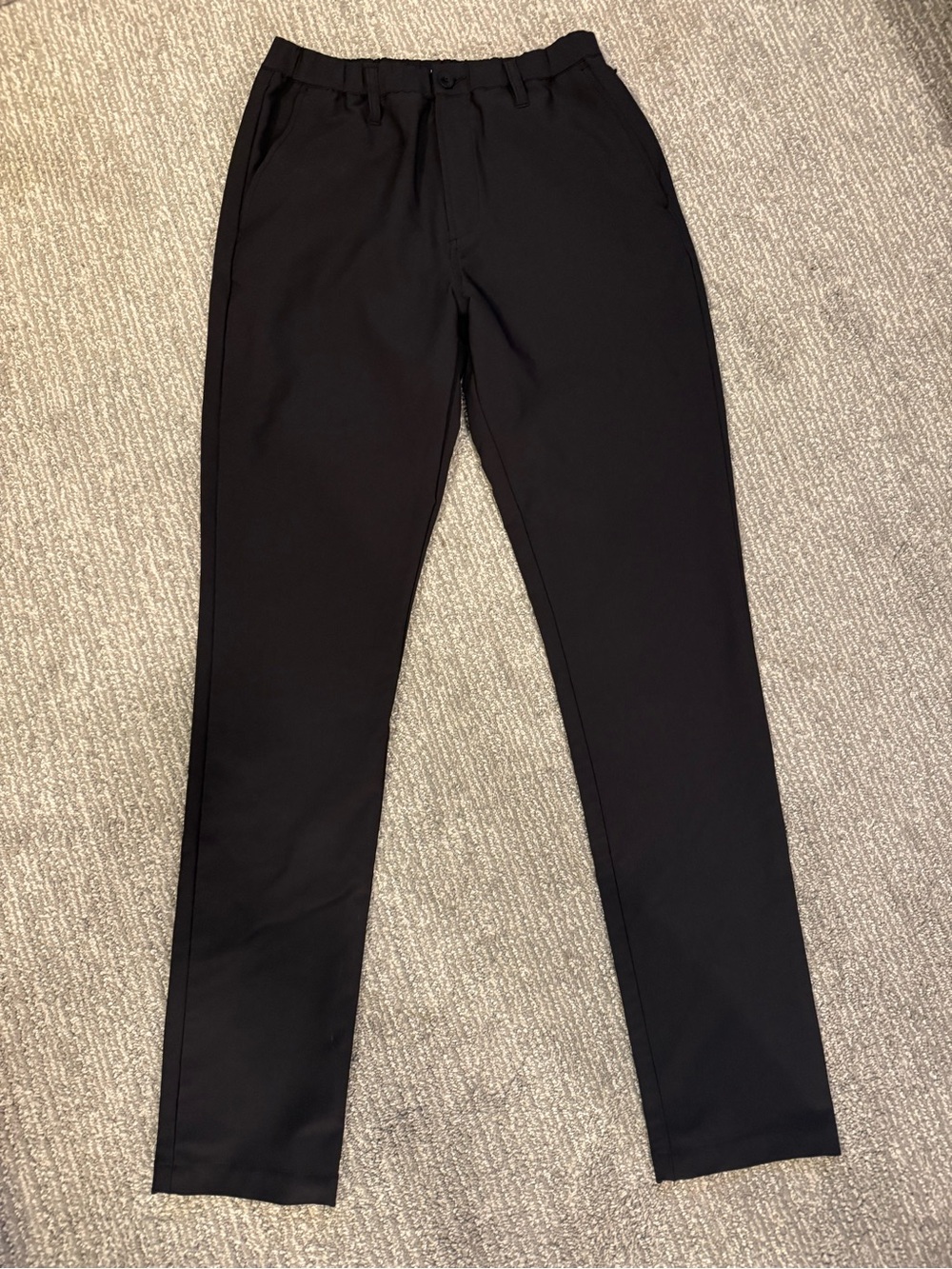 Rapha Men’s Loopback Trousers Tapered Fit Black Cycling Commuter Pants 32x34